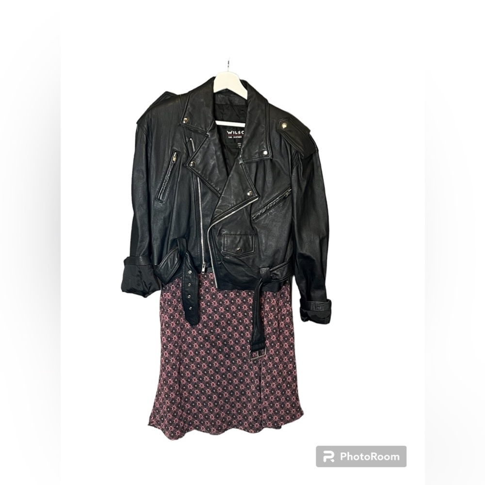 Vintage Y2K burgundy skirt